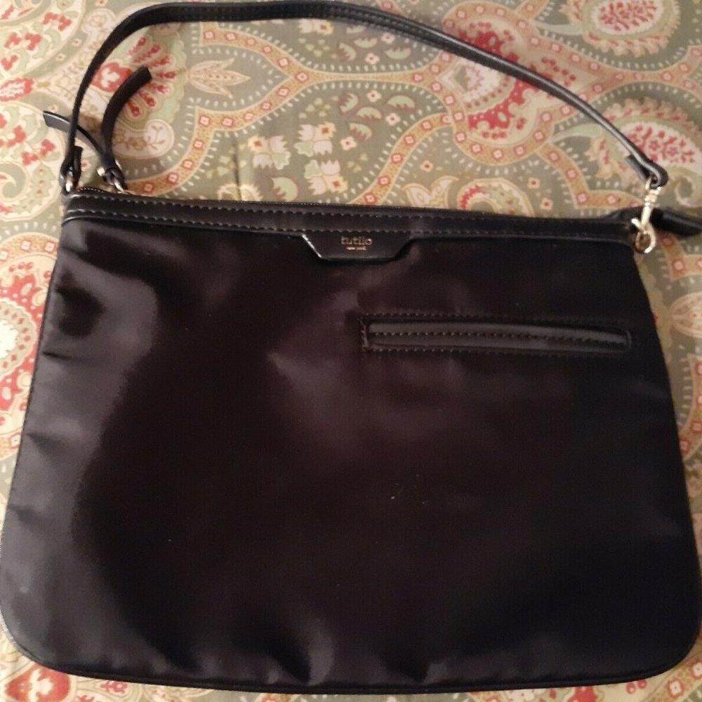 Tutilo New York black handbag shoulder bag purse